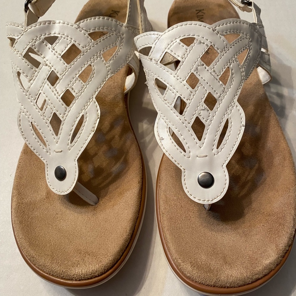 White Kim Rogers Sandal